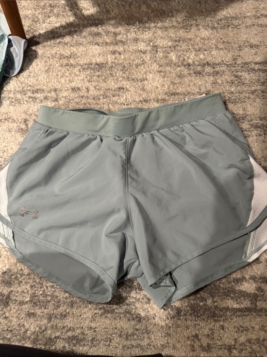 Under Armour Pants - Under Armour Women's Sage Green Athletic Running Shorts